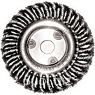 Корщетка-колесо 180 мм для УШМ FIT, 39108, витая