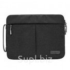 Черный чехол-сумка для Macbook Air/Pro 13" Jack Spark Tissue Series
