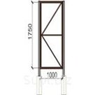 Калитка
Каркас из профильной трубы 40*20*1,5 мм, столбы ППП 60*60*3 — 2 шт. В комплекте: петля воротная — 2 шт, проушина прямая — 2 шт, задвижка — 1