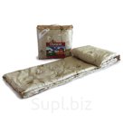 Одеяло Эконом Верблюд шерсть ЗИМА ТИК п/э ОВТПЭЗ-300  сумка, тик п/э ,120 гр