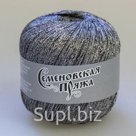 Пряжа Семеновская Mone Цвет.Черный Семеновская