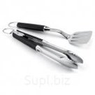 Официальный дилер. щипцы и лопатка из высококачественной стали 
для удобного переворачивания продуктов