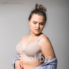 Бюстгальтер женский "Лоретт", размер 95 D, цвет бежевый D1807