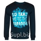 Свитшот мужской цвет синий размер 50