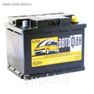 Аккумуляторная батарея Автофан 60 А/ч - 6 СТ АПЗ, обратная полярность