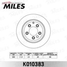 Диск тормозной задний MILES K010383