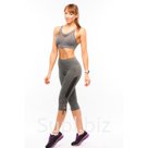 Бриджи женские спортивные 89240 цвет серый меланж р р 40 44 S M