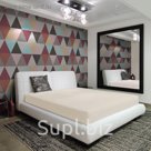 Простыня на резинке "Этель" Крем-брюле, размер 180х200 + 20 см