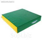 Мат 500х500х100, ДМФ-ЭЛК, цвет зелёный/жёлтый