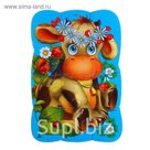 Магнитный пазл "Коровка"