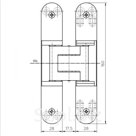 Производитель: SIMONSWERK
Допустимая нагрузка: 80,0 кг
Общая длина: 160,0 мм
Угол открытия: 180° град.
Фреза Ø: 24,0 мм
Ширина (Рама): 28,0 мм
Ширина (Ств.): 2…
