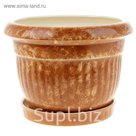 Кашпо "Ботаник" муар, 11 л