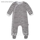 Комбинезон для мальчика, рост 62 см, принт полоска192-006-31