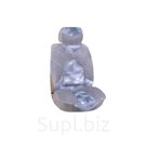 Чехлы сиденья меховые искусственные 5 предм SKYWAY Arctic серый