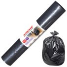 Мешки для мусора 160 л, черные, в рулоне 10 шт., ПВД, 100 мкм, 90?110 см (±5%), особо прочные, ЛАЙМА
