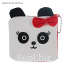 Мягкий кошелёк "Панда" с бантиком