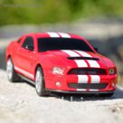 Машина радиоуправляемая "Ford Shelby Mustang", масштаб 1:24, работает от батареек, свет, МИКС, mz 27050