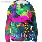 Худи мужское Abstraction, размер XXXL ABS-204202