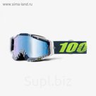 Очки кросс 100% Racecraft Eclipse / Mirror Blue Lens