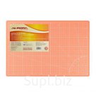 AU-A3Orange Коврик раскройный 45*30 см AURORA