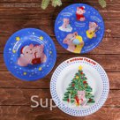 Набор тарелок "Отличного настроения", 3 шт., 23 см