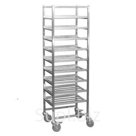 Стеллаж стс-229/404 передвижной д/подносов