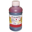 Чернила COLOURING для CANON /EPSON /HP /LEXMARK универсальные, пурпурные, 0,25 л, водные