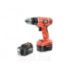 Дрель-шуруповерт аккум. Black& Decker EPC 12 CAB