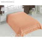 Простыня махровая Rebeka, размер 200х220 см, абрикосовый, 310 г/м2
