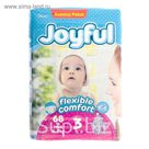 Подгузники «Joyful» Midi, 4-9 кг, 68 шт/уп