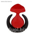 Ваза "Лилия" красно-чёрная