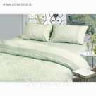 Постельное бельё THE EMPIRE GOLD LINE «Pearl» дуэт, размер 247х260 см, 145х215 см- 2 шт., 50х70 см-2 шт., оливковый