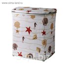 Корзина для белья "Море"