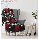 Плед "Этель корал" 1,5 сп. Паулина 150х200 см, 100% п/э, корал-флис, двухсторонний 210 гр/м²