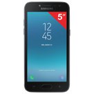 Смартфон SAMSUNG Galaxy J2, 2 SIM, 5", 4G (LTE), 5/8 Мп, 16 Гб, microSD, черный, пластик