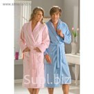 Махровый халат "ANGORA", размер M, розовый