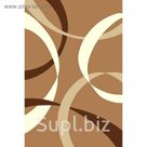 Ковёр Фризе ПП SUNRISE v801, 1*2 м, прямоугольный, MUSTARD