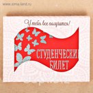 Обложка на студенческий "У тебя всё получится!"