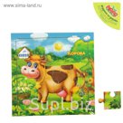 Пазл "Коровка", 16 элементов