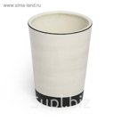 Стакан для зубной пасты Tribeka Stone, цвет бежевый