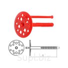 Дюбель для теплоизоляции 10х120 мм с пластиковым гвоздем 1000 шт в коробе STARFIX SMW3 28985 1000