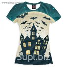 Футболка женская Halloween, размер S HAL-105129