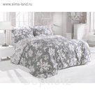 Постельное бельё ROSY, евро, размер 200х220, 260х270, 50х70-2шт., цвет серо-розовый, сатин 125 гр/м2