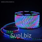 Светодиодная лента 220В,SMD5050, 100 м, IP68, 60 LED, 16-18 Лм/LED, AC, МУЛЬТИ