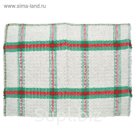 Тряпка для пола 60х40см шотландка