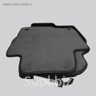 Коврики в салон для Hyundai Elantra(XD) хэчбек 2000-2006, 4 шт., текстиль "Comet-Lux", серый   25594