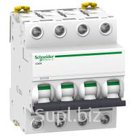Выключатель автоматический четырехполюсный 50А С iC60N 6кА (A9F79450) Schneider Electric