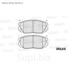 Тормозные колодки передние MILES E100160