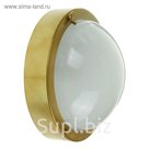 Светильник "ЭЛЕТЕХ" Терма 1 НББ 03-100-001, 100 Вт, IP65, цвет золото, до +140°С