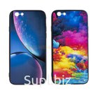 Чехол - накладка 'пластиковый с рисунком / брак окраски - Облака' для iPhone 7/8